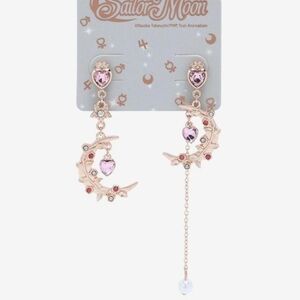 Pretty Guardian Sailor Moon Crescent Moon Earrings